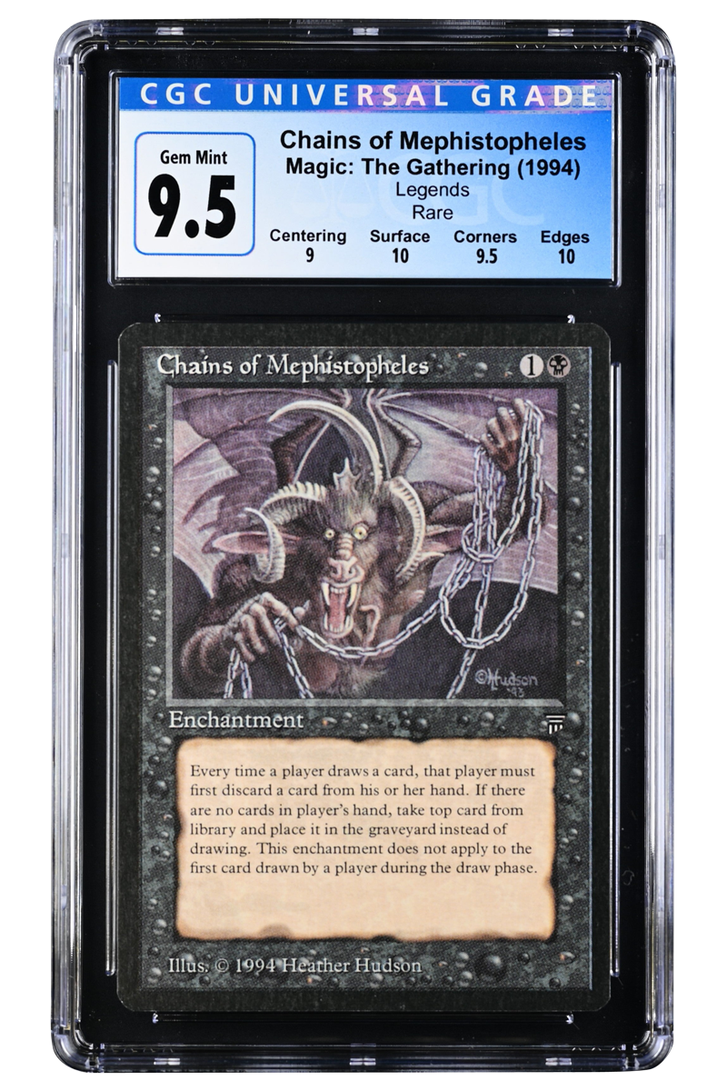 Chains of Mephistopheles | Legends | Rare | CGC | Gem Mint 9.5 The Rare Company Chains of Mephistopheles | Legends | Rare | CGC | Gem Mint 9.5 The Rare Company