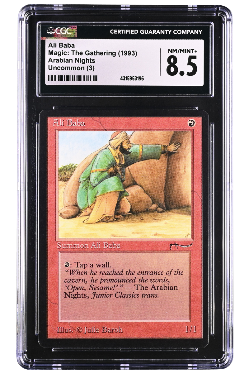 Ali Baba | Arabian Nights | Uncommon | Non-Foil | CGC | NM/Mint+ 8.5