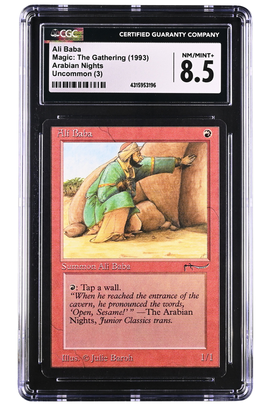 Ali Baba | Arabian Nights | Uncommon | Non-Foil | CGC | NM/Mint+ 8.5
