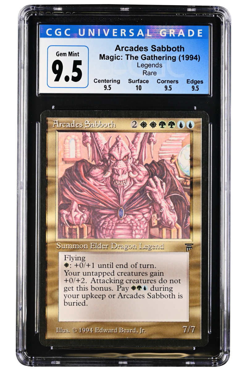Arcades Sabboth | Legends | Rare | CGC | Gem Mint 9.5