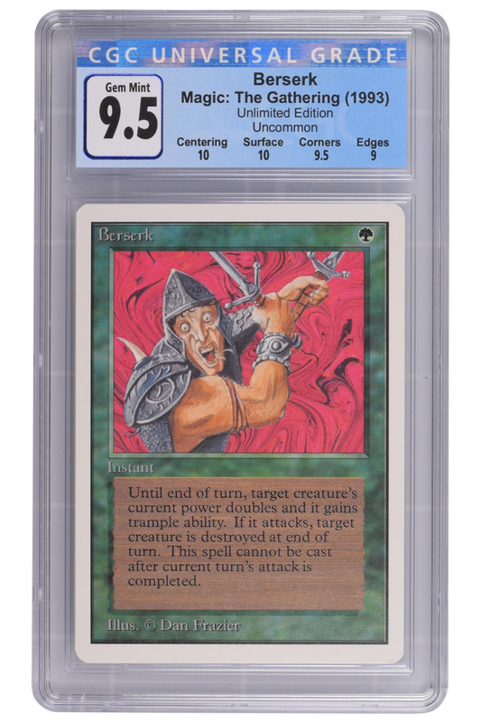 Berserk | Unlimited Edition | Uncommon | CGC | Gem Mint 9.5