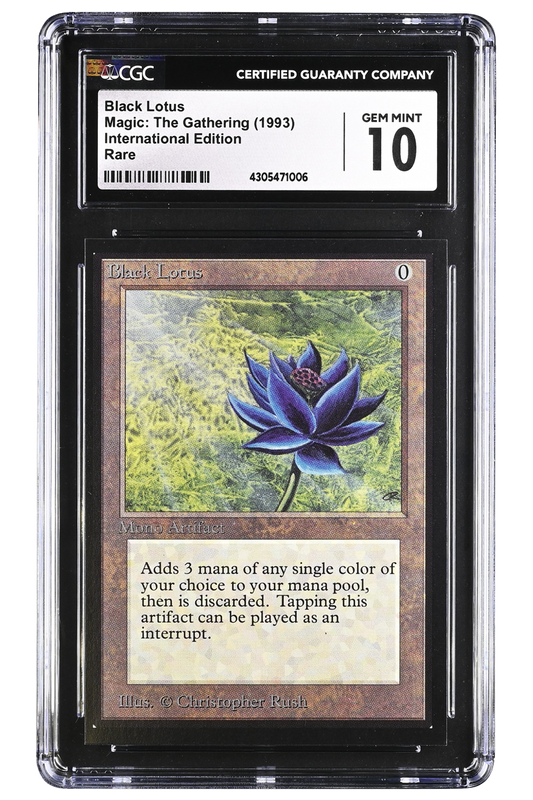 Black Lotus | International Edition | Rare | CGC | Gem Mint 10