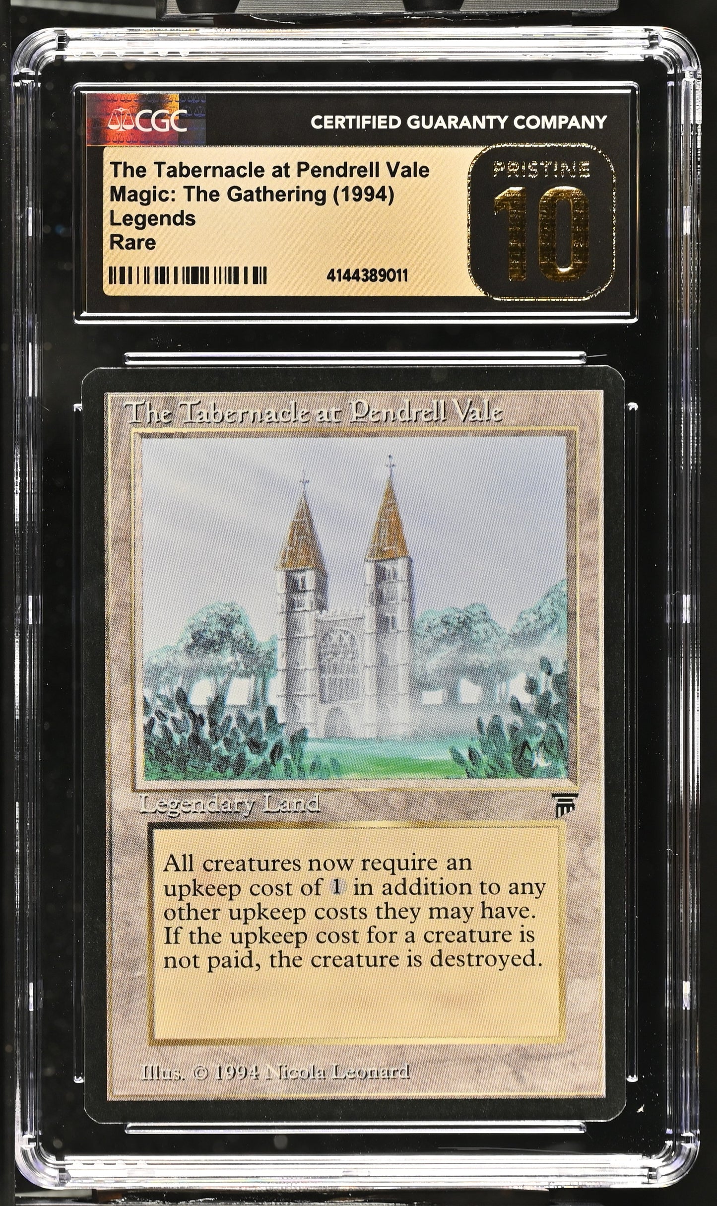 The Tabernacle at Pendrell Vale | Legends | Rare | CGC | Pristine 10