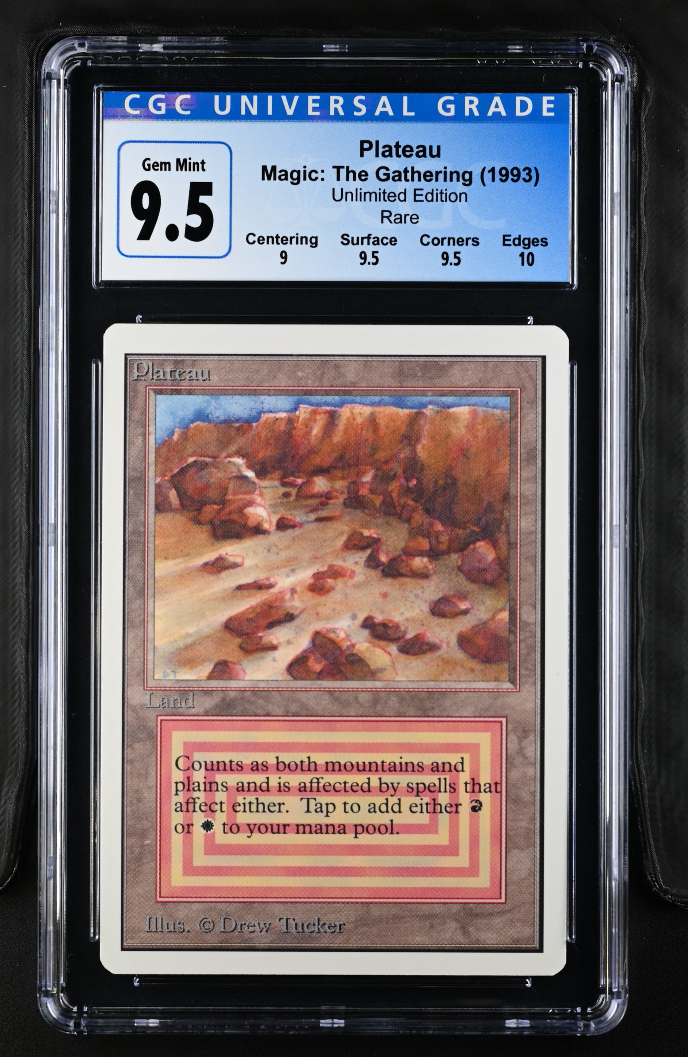 Plateau | Unlimited Edition | Rare | CGC | Gem Mint 9.5