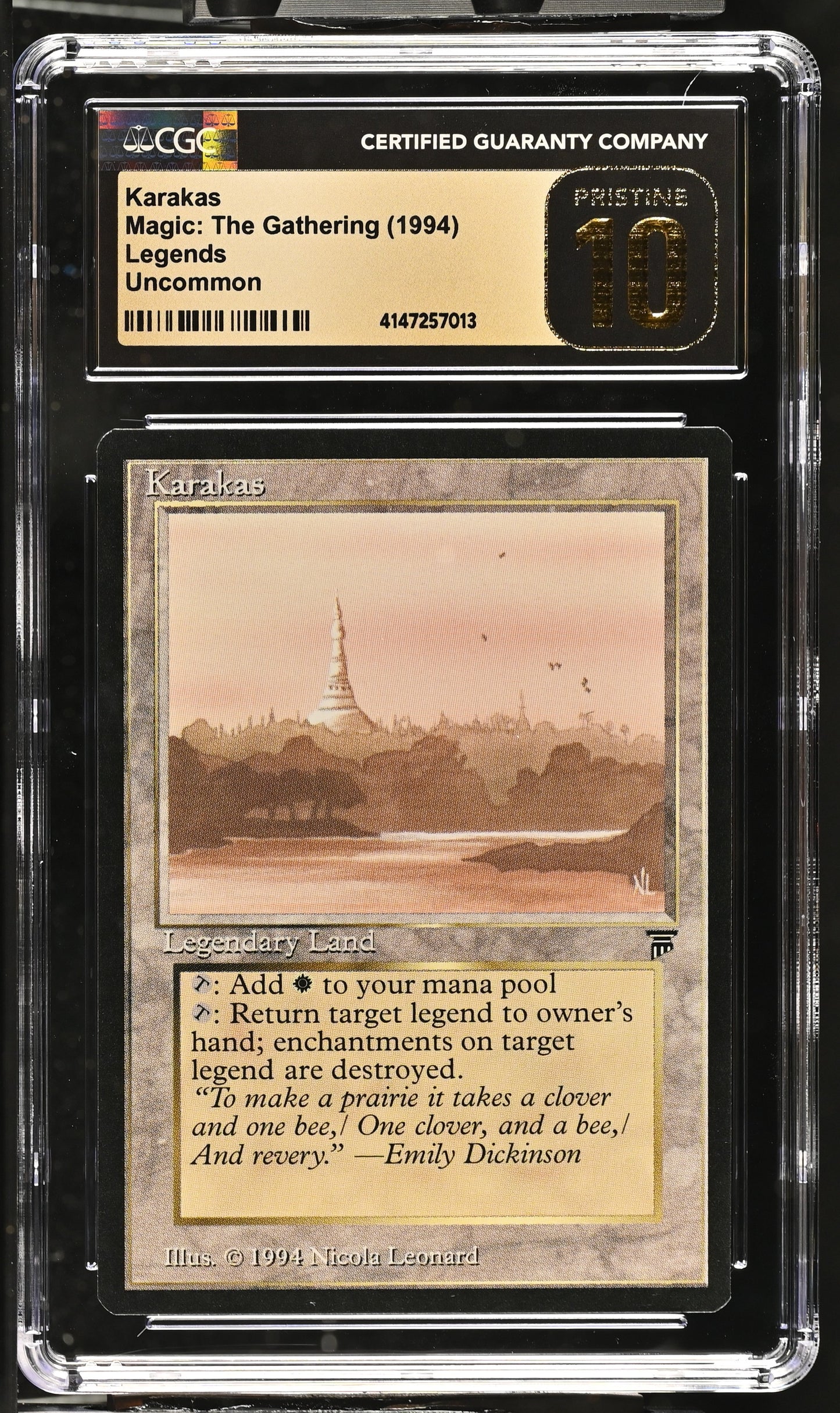 Karakas | Legends | CGC | Uncommon | Pristine 10