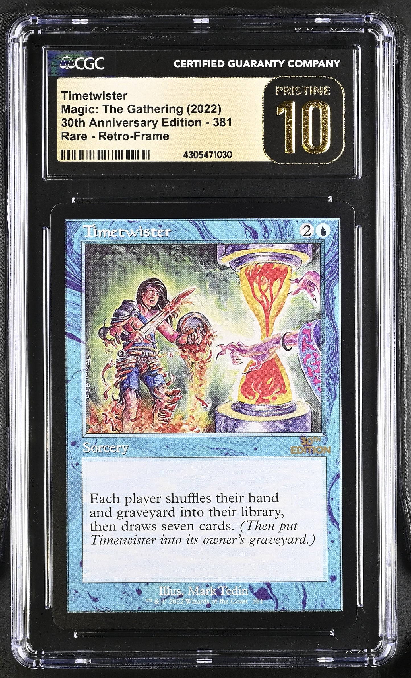 Timetwister | 30th Anniversary Edition | Rare | Retro-Frame | CGC | Pristine 10