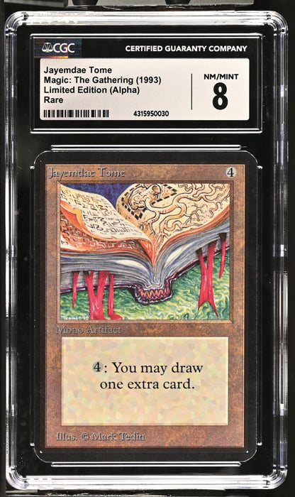Jayemdae Tome | Limited Edition (Alpha) | Rare | Non-Foil | CGC | NM/Mint 8