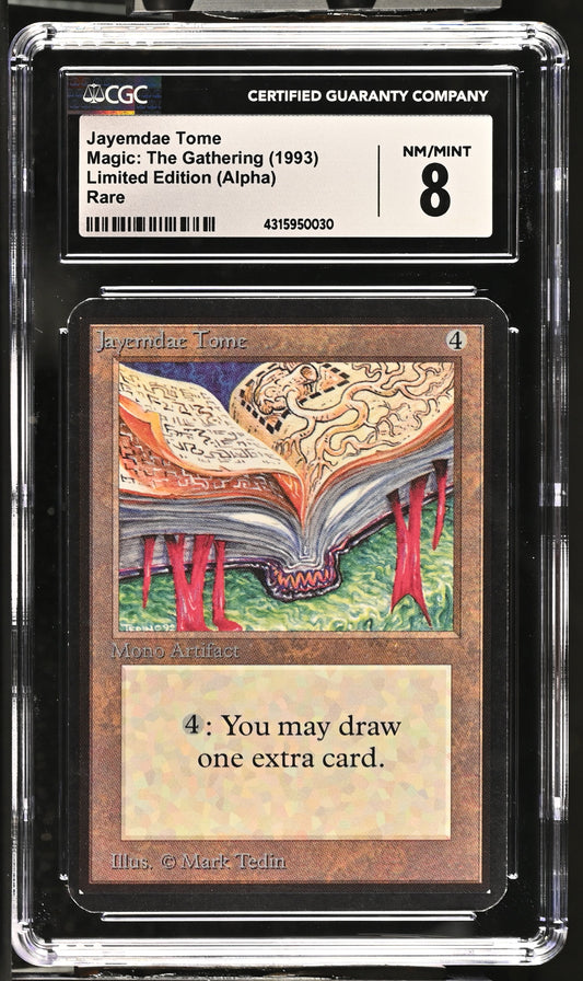 Jayemdae Tome | Limited Edition (Alpha) | Rare | Non-Foil | CGC | NM/Mint 8