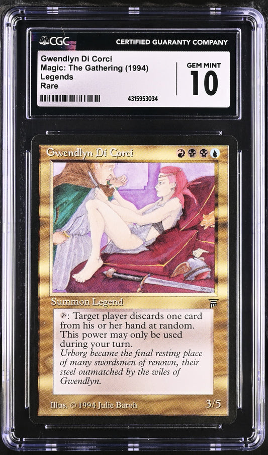Gwendlyn Di Corci | Legends | Rare | CGC | Gem Mint 10