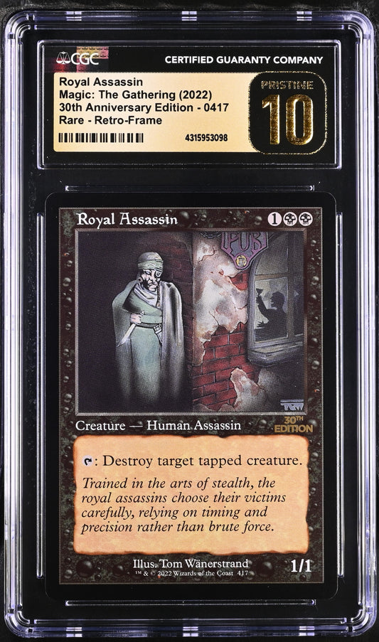 Royal Assassin | 30th Anniversary Edition | Rare | Retro-Frame| CGC | Pristine 10