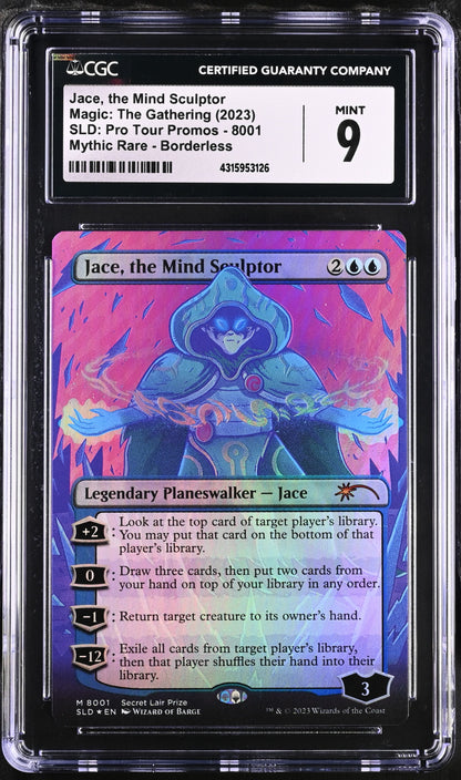 Jace, the Mind Sculptor | Secret Lair Drop Series | Mythic Rare | Foil | CGC | Mint 9