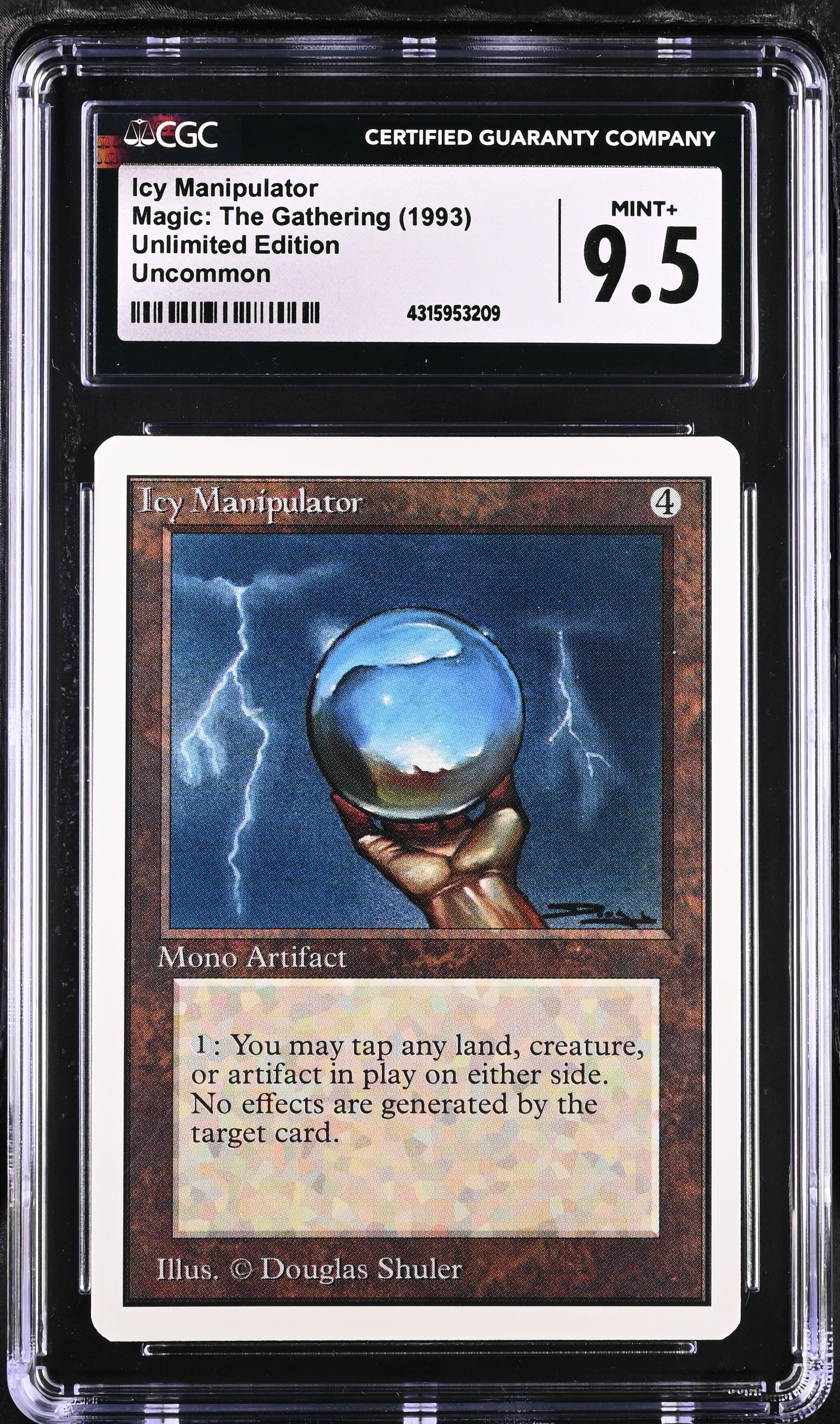 Icy Manipulator | Unlimited Edition | Uncommon | CGC | Mint+ 9.5