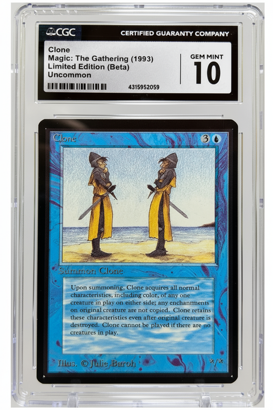Clone | Limited Edition (Beta) | Uncommon | Non-Foil | CGC | Gem Mint 10