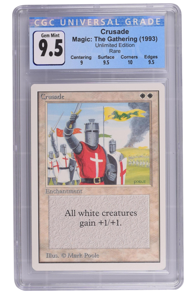Crusade | Unlimited Edition | Rare | CGC | Gem Mint 9.5