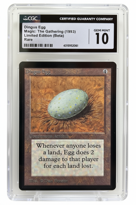 Dingus Egg | Limited Edition (Beta) | Rare | Non-Foil | CGC | Gem Mint 10