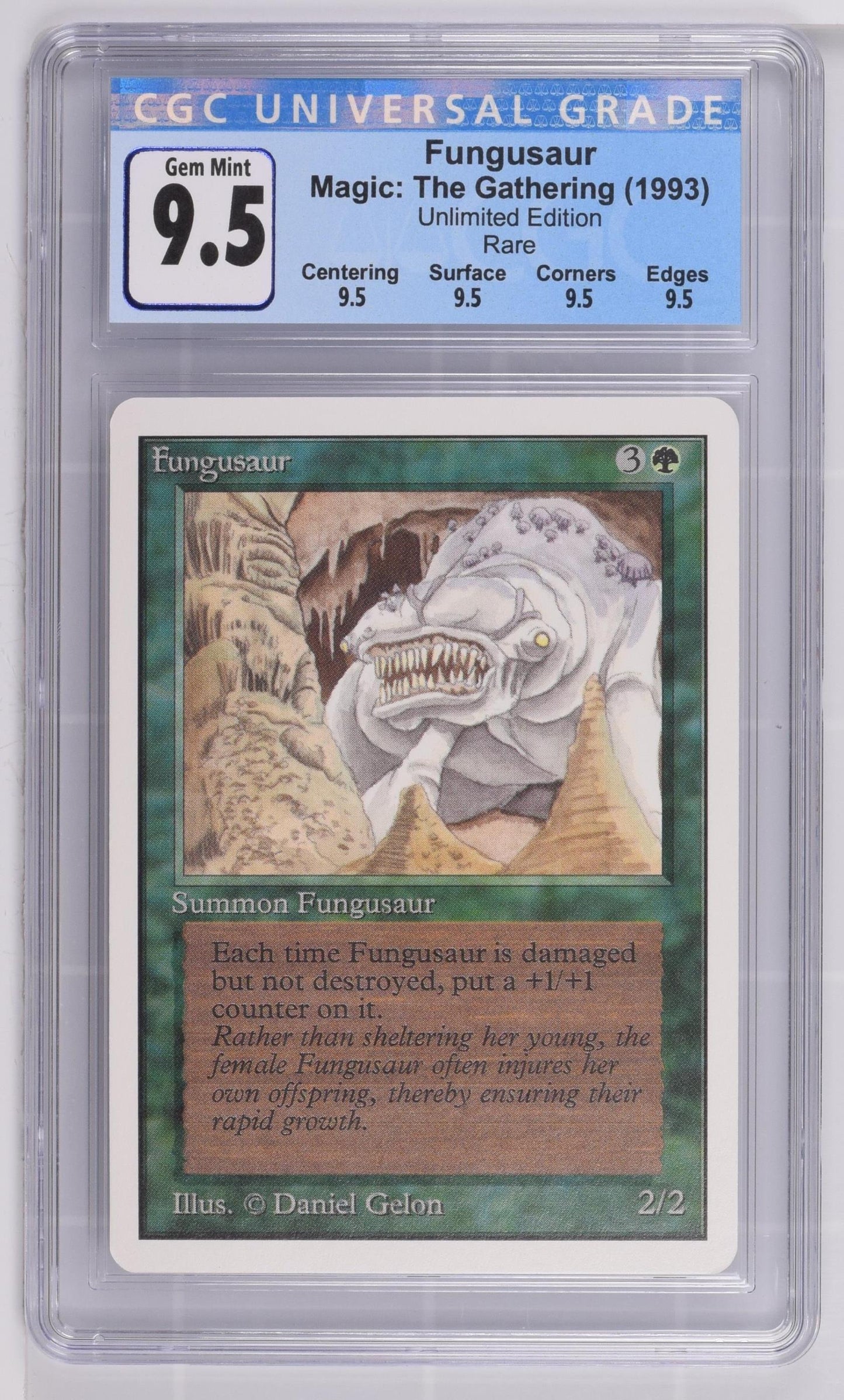 Fungusaur | Unlimited Edition | Rare | CGC | Gem Mint 9.5