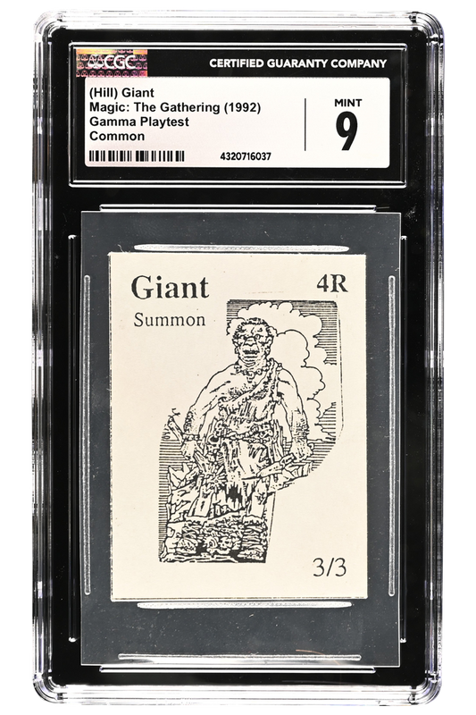 (Hill) Giant | Gamma Playtest | CGC | Mint 9