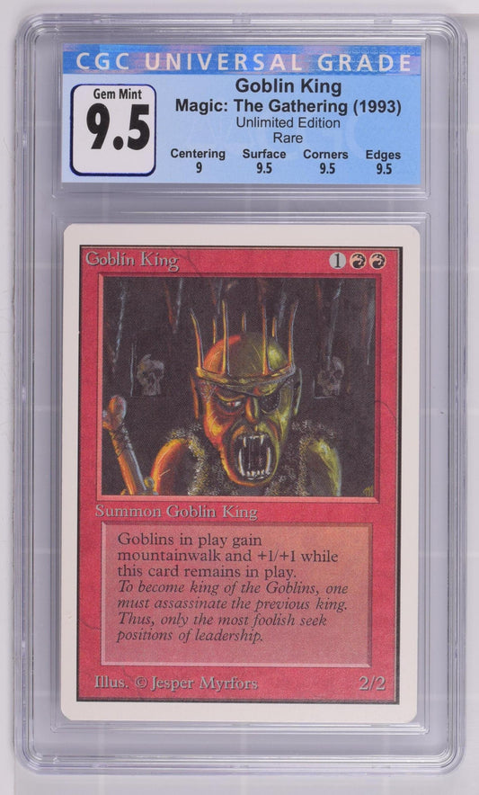 Goblin King | Unlimited Edition | Rare | CGC | Gem Mint 9.5