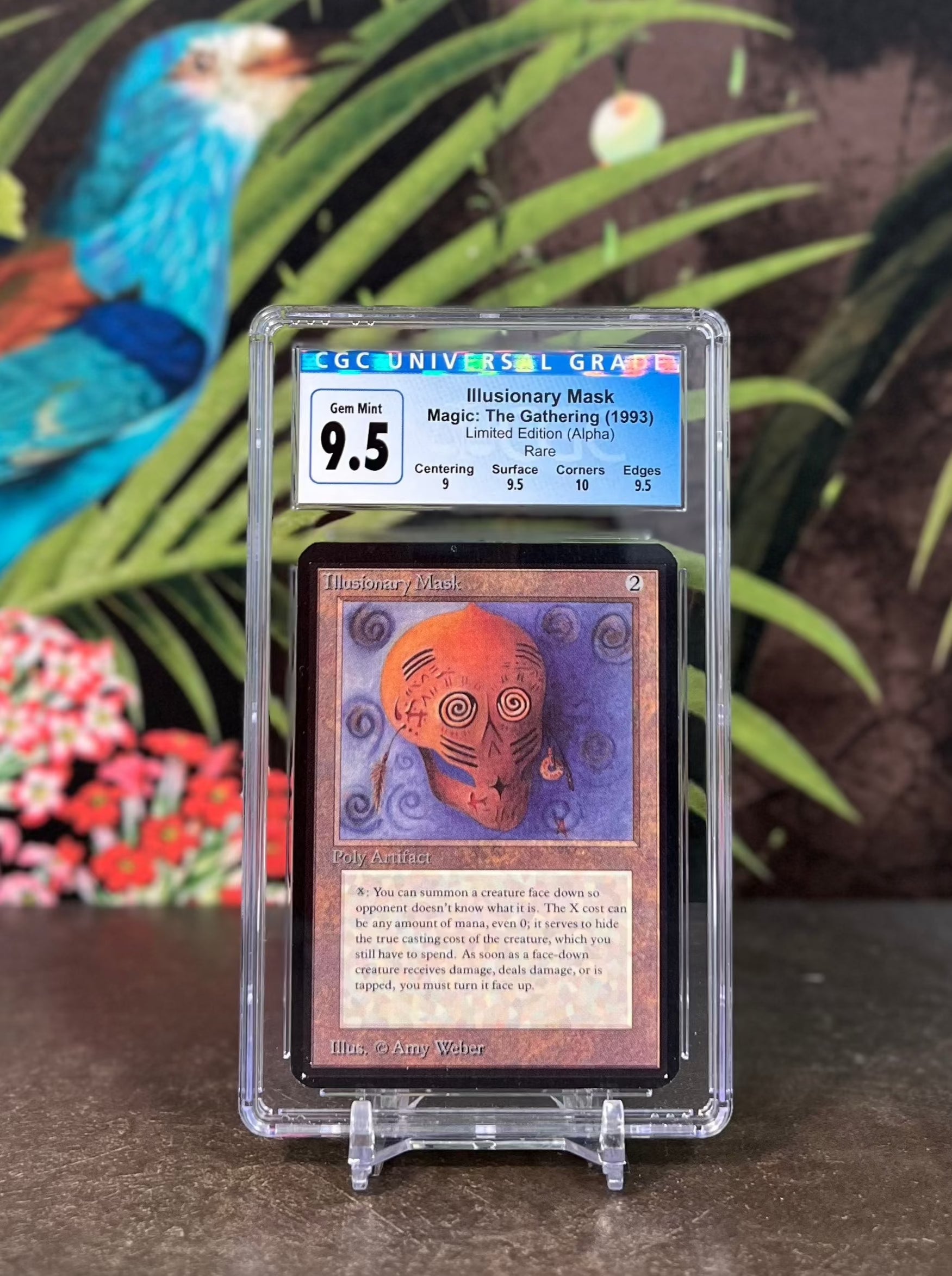Illusionary Mask | Limited Edition (Alpha) | Rare | CGC | Gem Mint 9.5