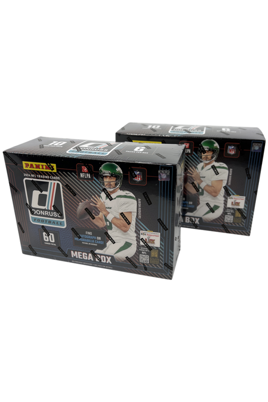 (2) 2024 Panini Donruss Football Mega Box Sealed