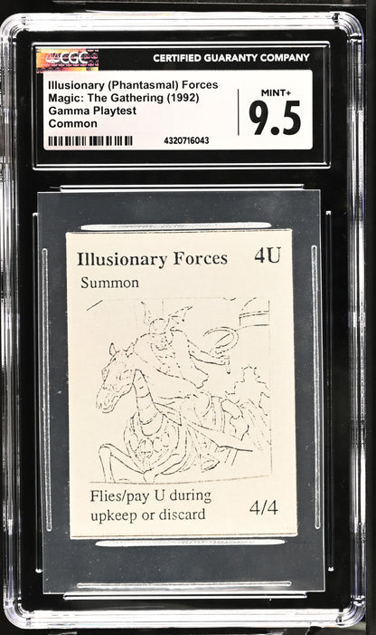 Illusionary (Phantasmal) Forces | Gamma Playtest | CGC | Mint+ 9.5
