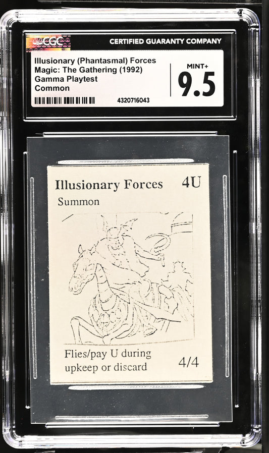 Illusionary (Phantasmal) Forces | Gamma Playtest | CGC | Mint+ 9.5
