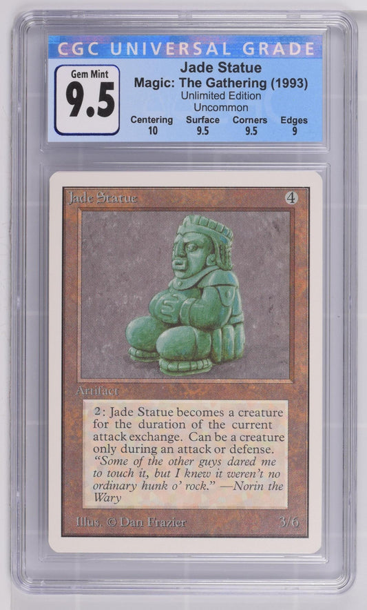 Jade Statue | Unlimited Edition | Uncommon | CGC | Gem Mint 9.5