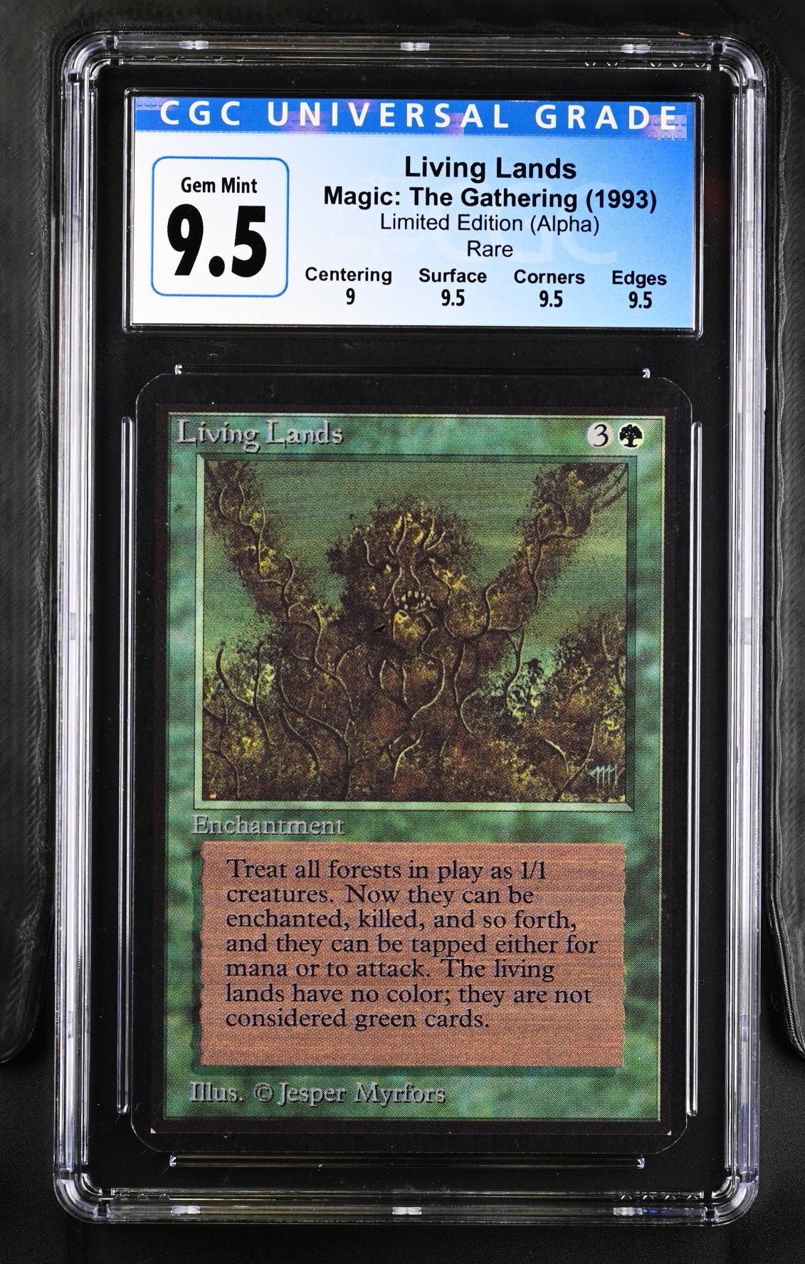 Living Lands | Limited Edition (Alpha) | Rare | CGC | Gem Mint 9.5