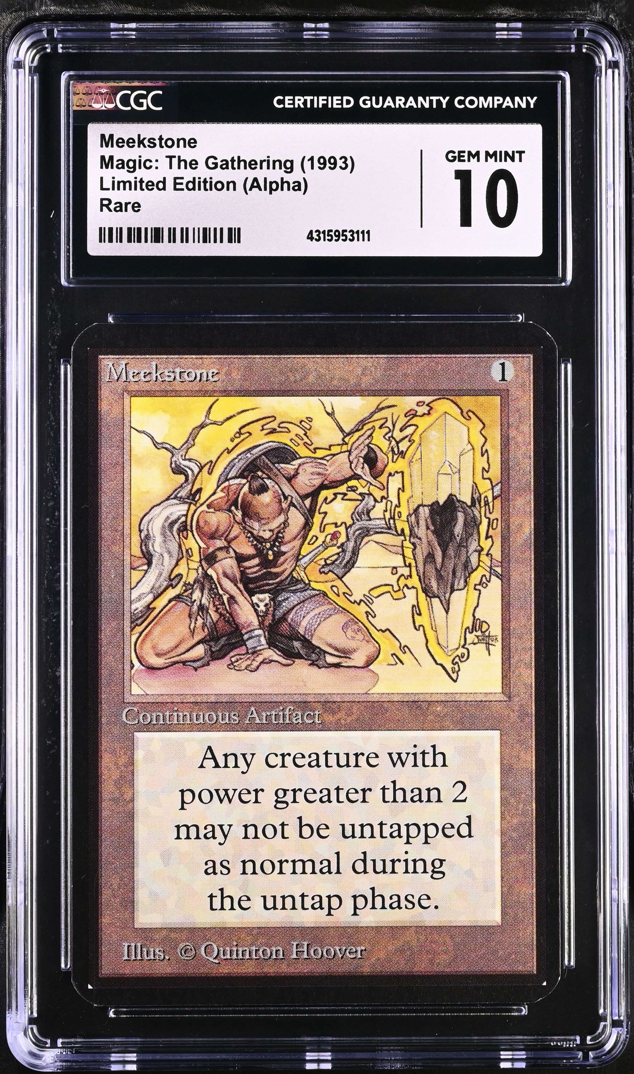 Meekstone | Limited Edition (Alpha) | Rare | CGC | Gem Mint 10