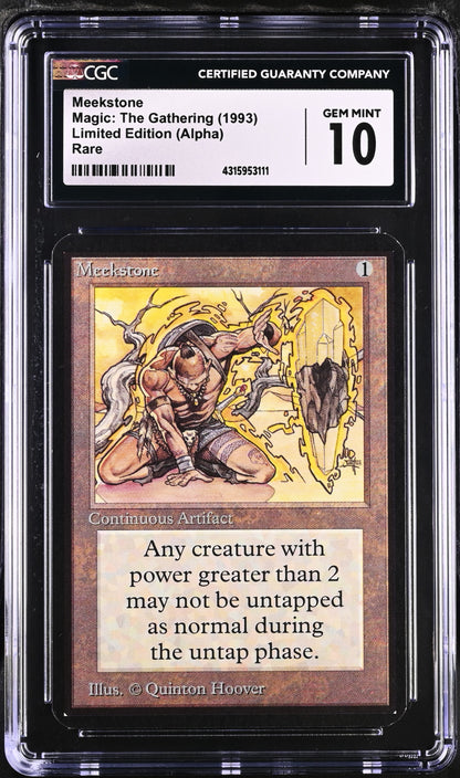 Meekstone | Limited Edition (Alpha) | Rare | CGC | Gem Mint 10