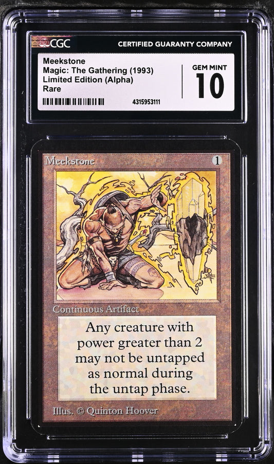 Meekstone | Limited Edition (Alpha) | Rare | CGC | Gem Mint 10