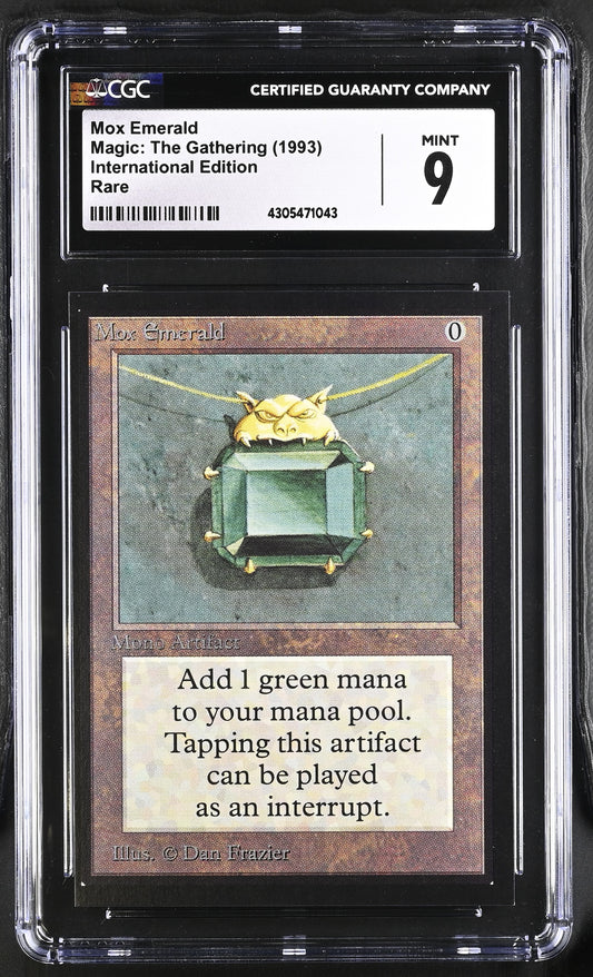 Mox Emerald | International Edition | Rare | CGC | Mint 9