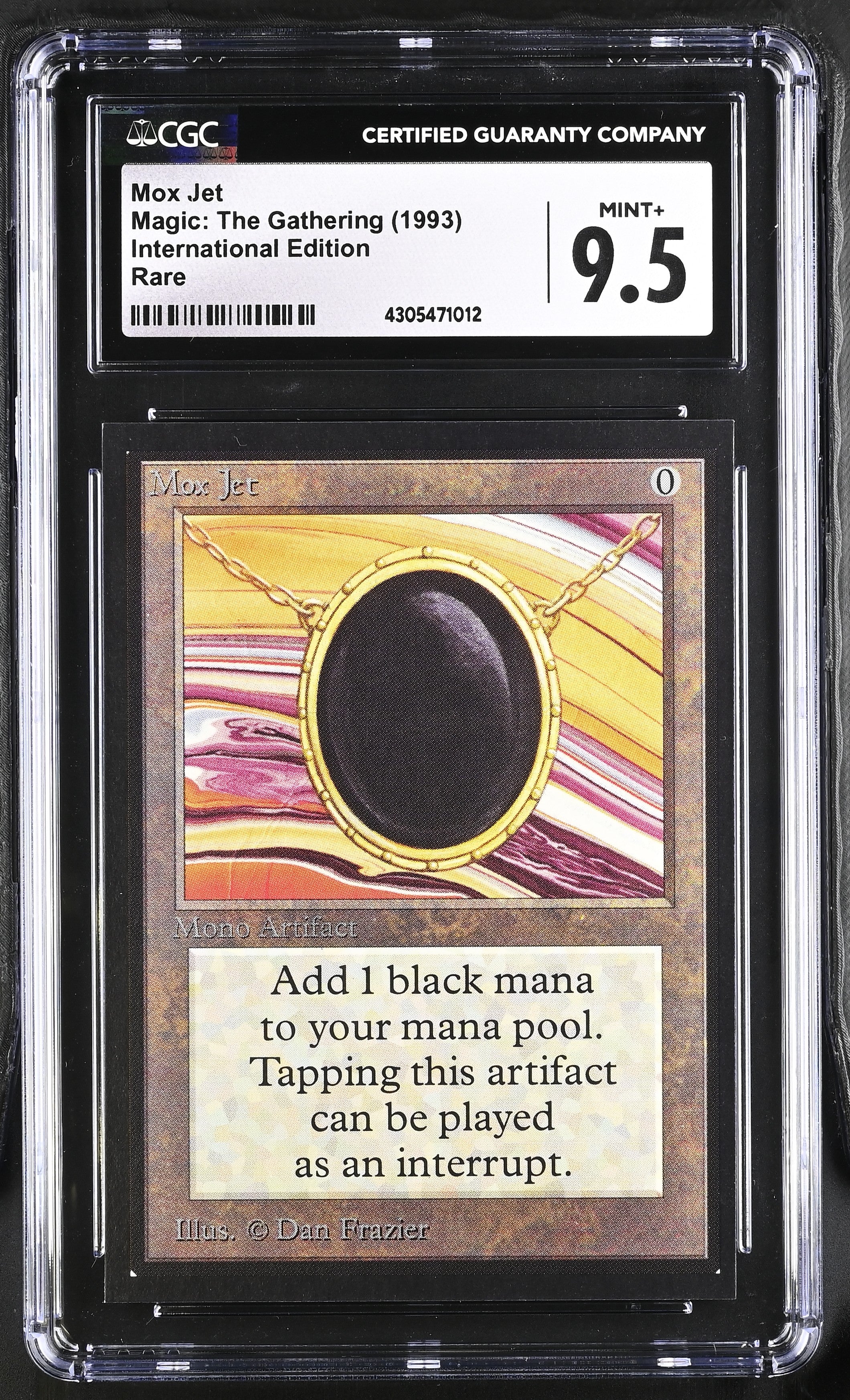 Mox Jet | International Edition | Rare | CGC | Mint+ 9.5