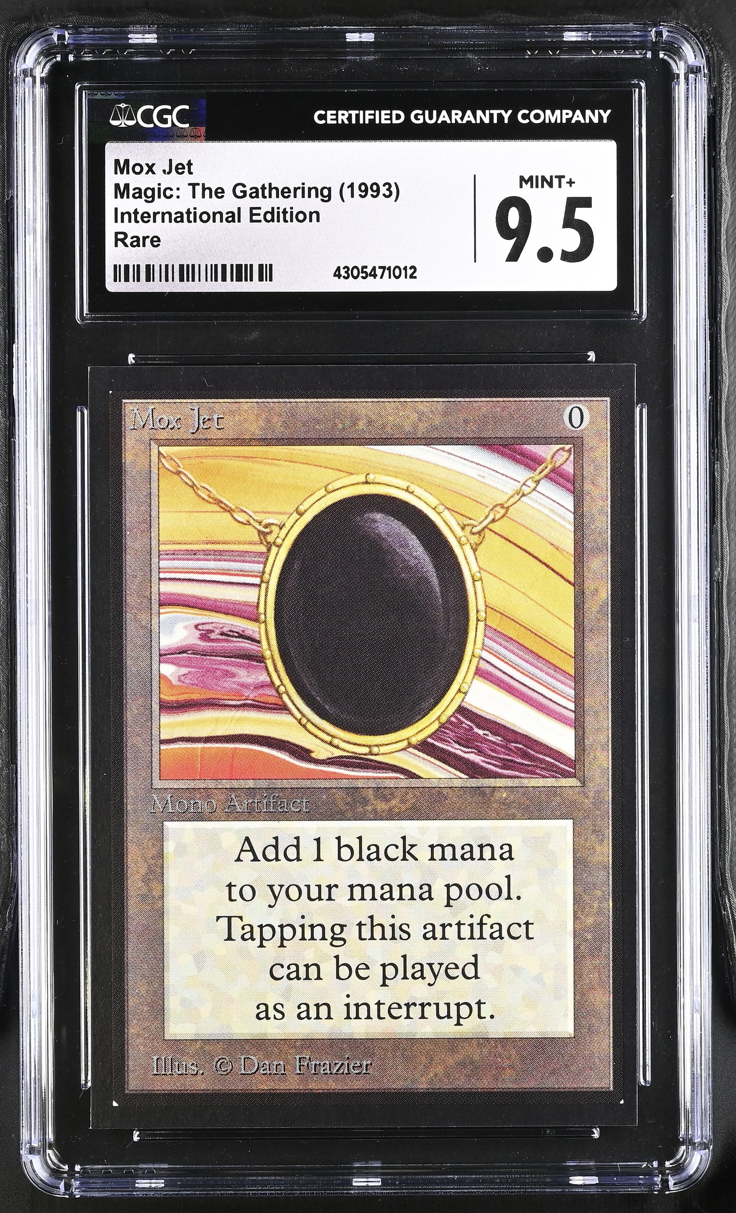 Mox Jet | International Edition | Rare | CGC | Mint+ 9.5