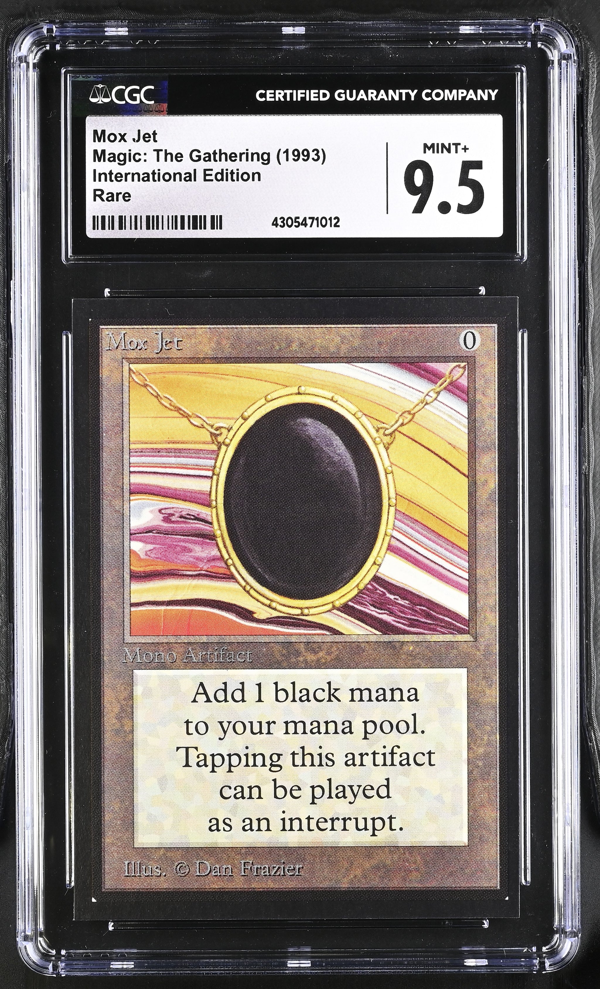 Mox Jet | International Edition | Rare | CGC | Mint+ 9.5