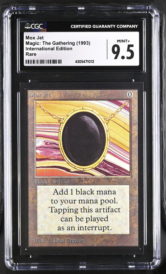 Mox Jet | International Edition | Rare | CGC | Mint+ 9.5