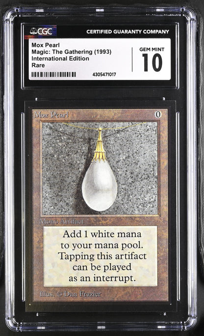 Mox Pearl | International Edition | Rare | CGC | Gem Mint 10