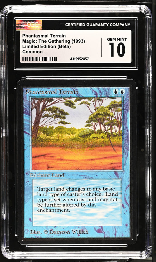 Phantasmal Terrain | Limited Edition (Beta) | CGC | Gem Mint 10