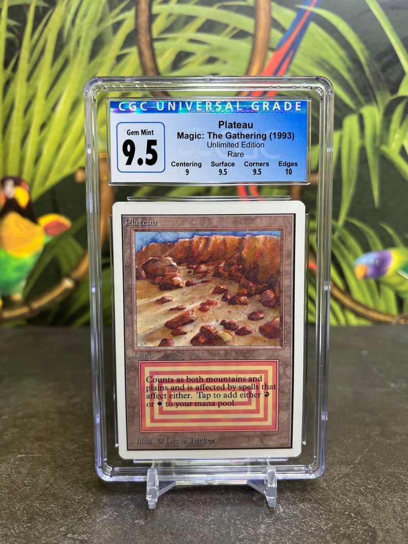 Plateau | Unlimited Edition | Rare | CGC | Gem Mint 9.5Plateau | Limited Edition (Alpha) | Rare | Non-Foil | CGC | Gem Mint 9.5