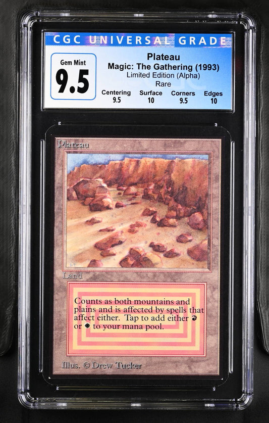 Plateau | Limited Edition (Alpha) | CGC | Gem Mint 9.5