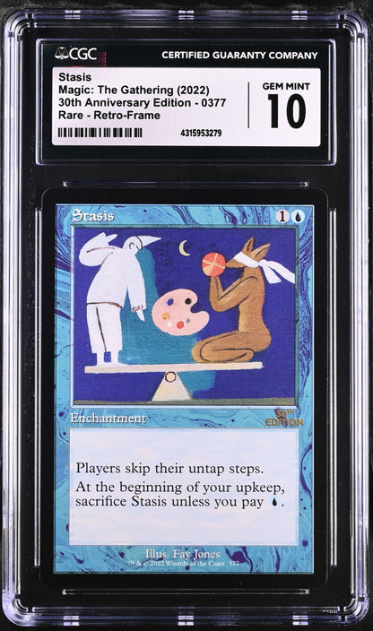 Stasis | 30th Anniversary Edition | Rare | CGC | Gem Mint 10
