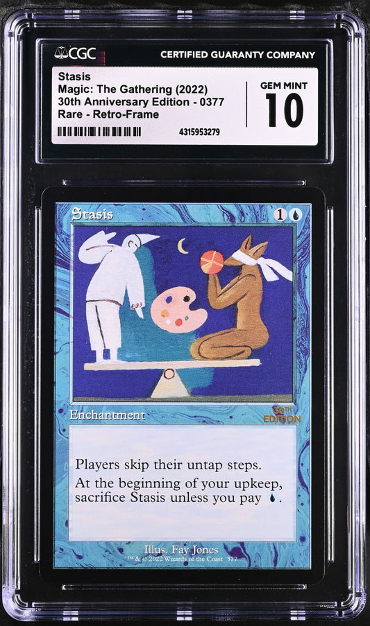 Stasis | 30th Anniversary Edition | Rare | CGC | Gem Mint 10