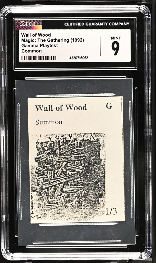 Wall of Wood | Gamma Playtest | CGC | Mint 9