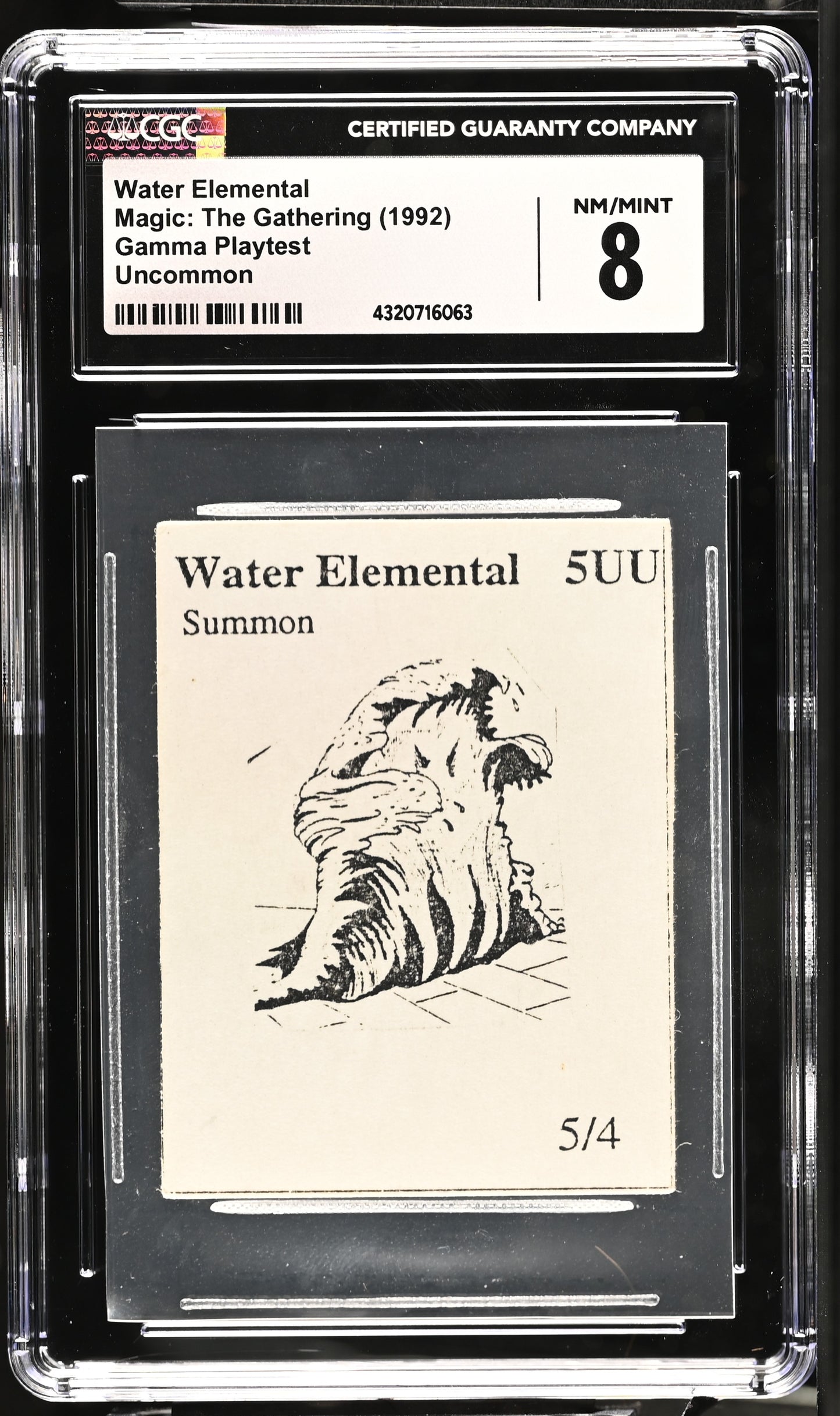 Water Elemental | Gamma Playtest | CGC | NM/Mint 8