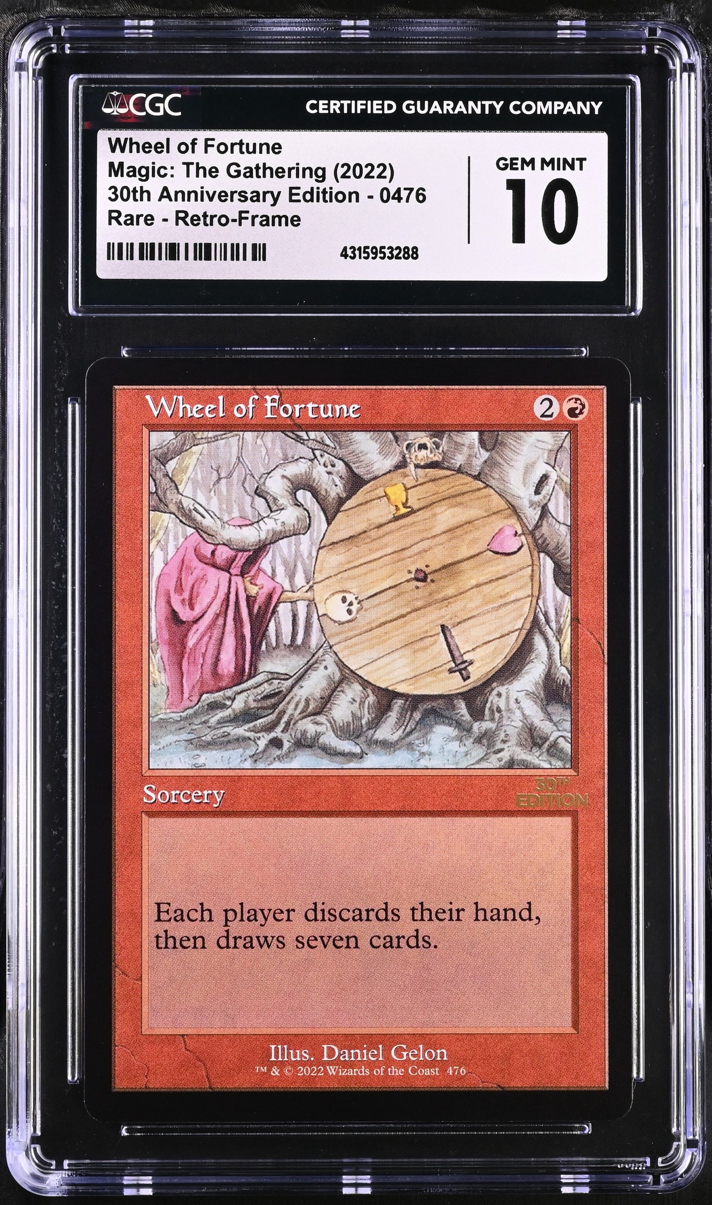 Wheel of Fortune | 30th Anniversary Edition | Rare | CGC | Gem Mint 10