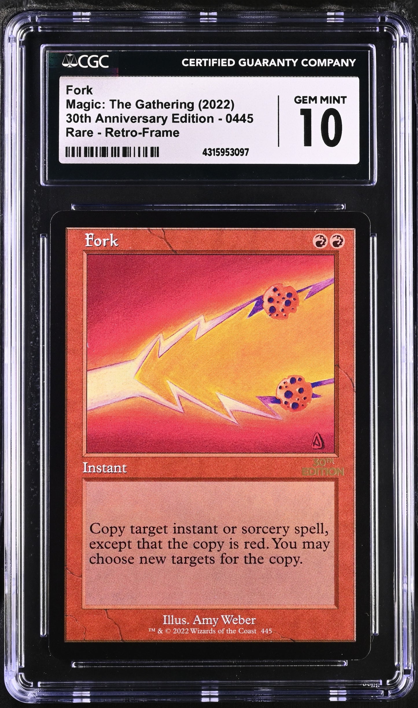 Fork | 30th Anniversary Edition | Rare | CGC | Gem Mint 10