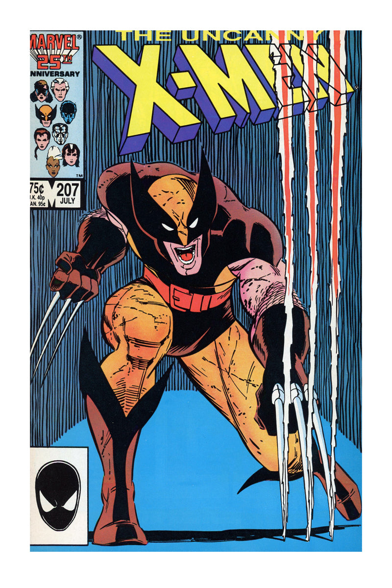 The Uncanny X-Men #207 | John Romita Jr. Cover | Marvel Comics | 1986 | VF/NM