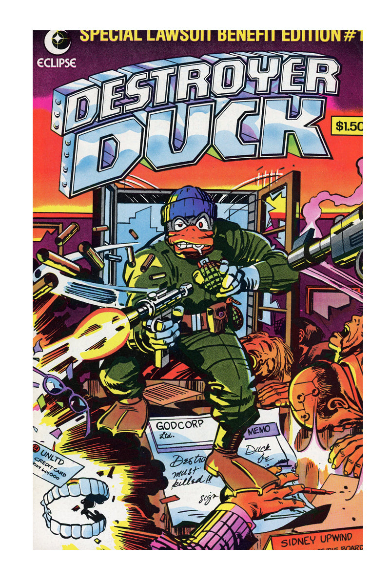 Destroyer Duck #1 | 1st Appearance of Groo the Wanderer | 1982 | Key | VF/NM
