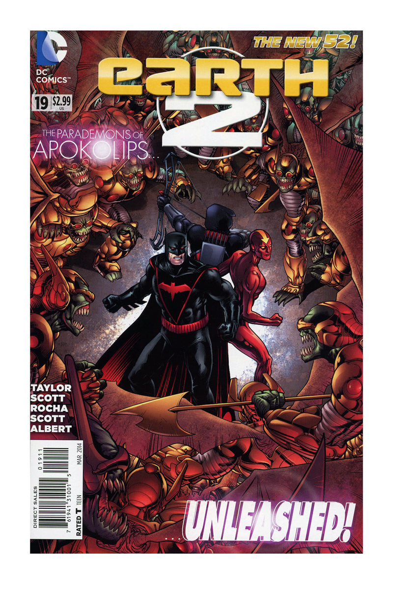 Earth 2 #19 | Val-Zod Superman Origin | Key New 52 | 2014 | NM