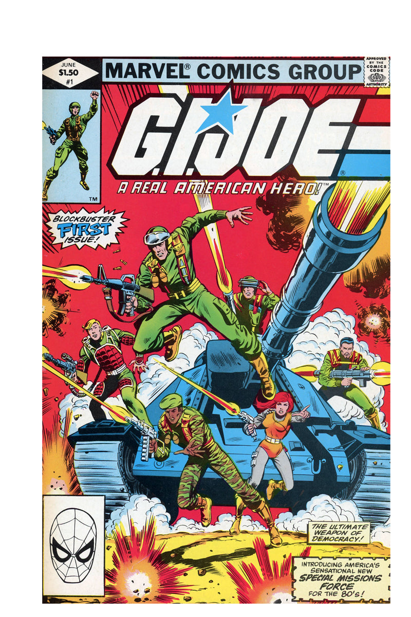 G.I. Joe A Real American Hero #1 | Marvel Comics | 1982 | Key | VF/NM